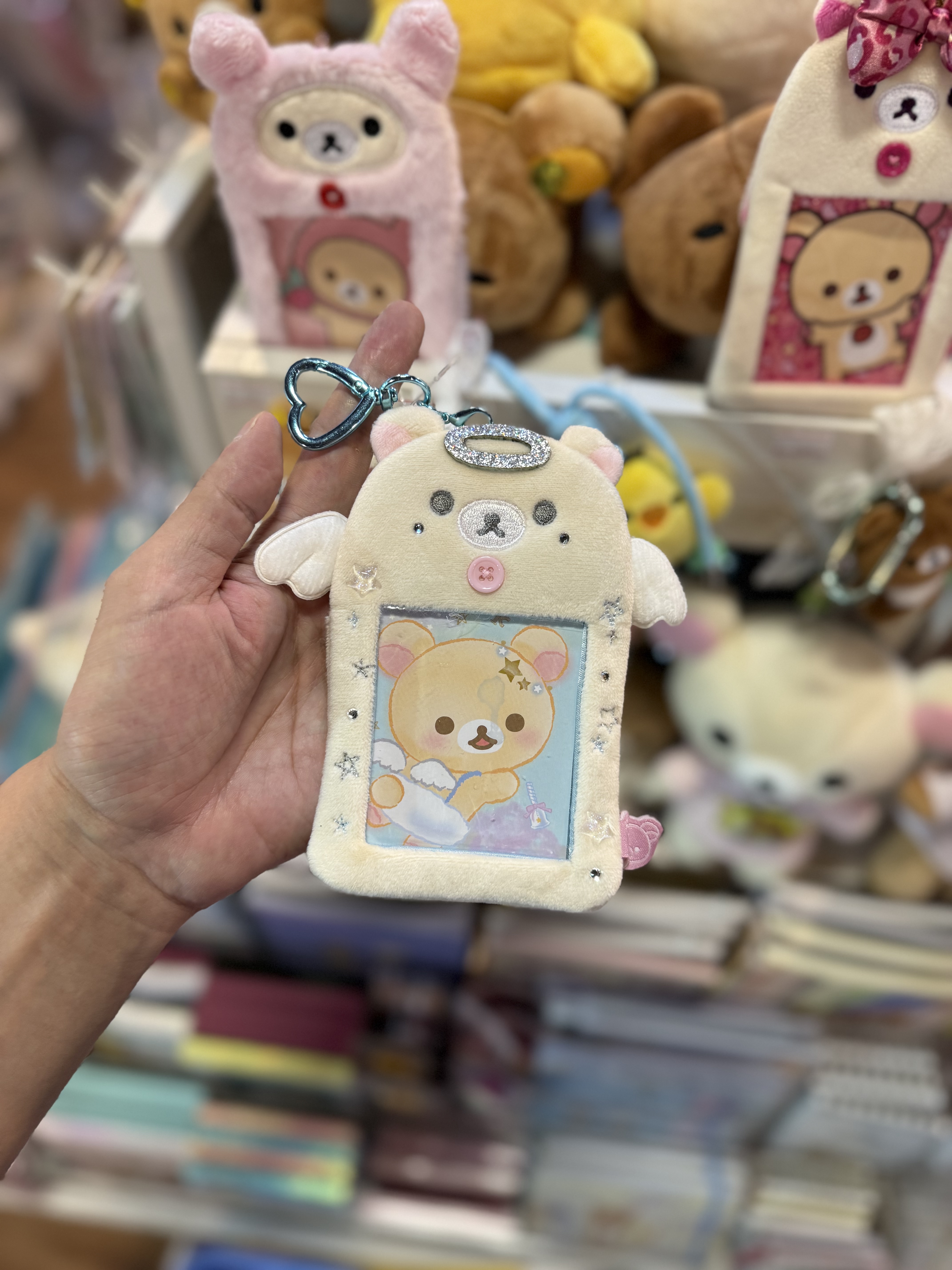 《現貨》全新滿滿小白熊系列毛毛咭套