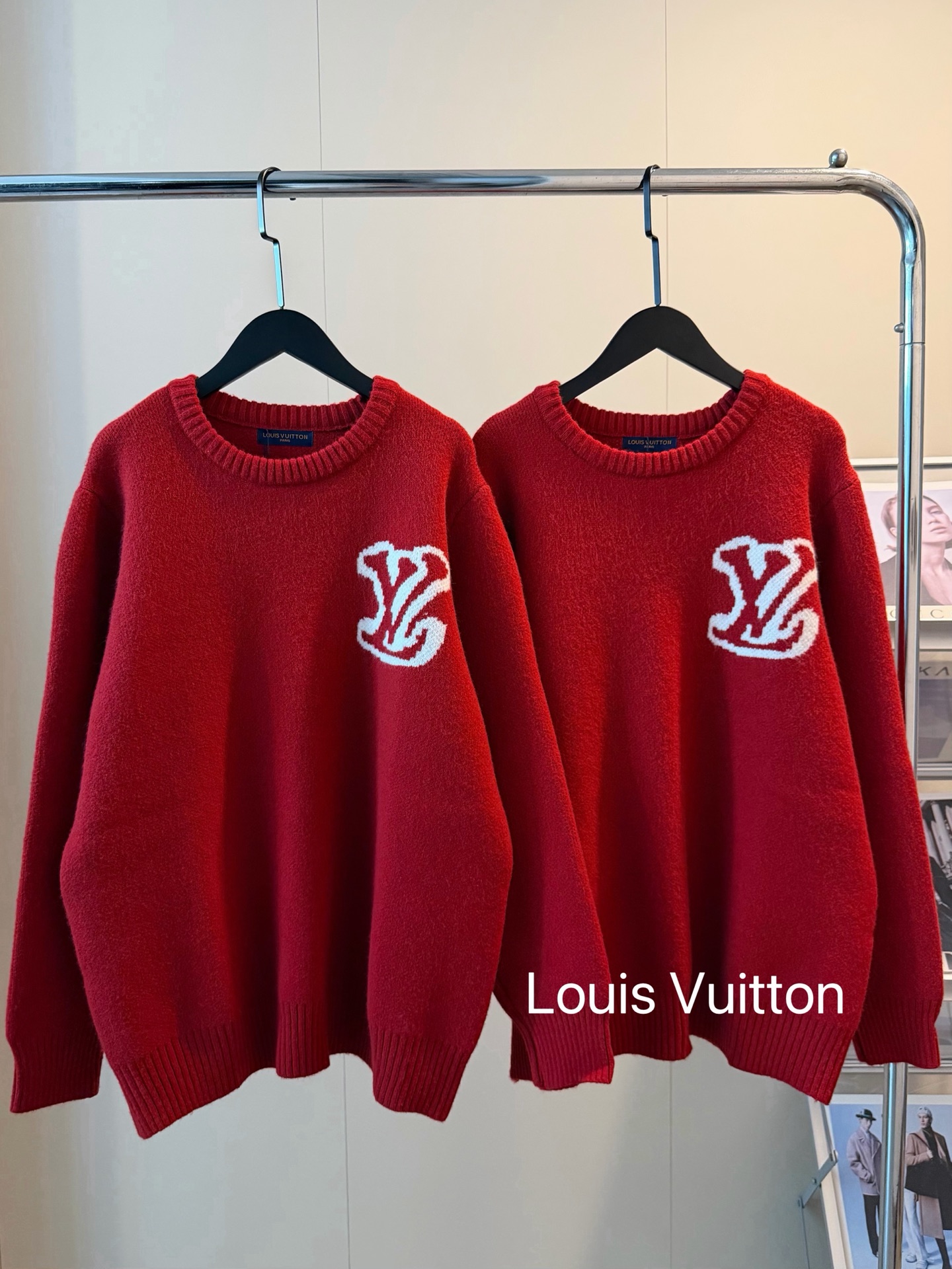 LV 滑雪系列加厚圓領冷衫