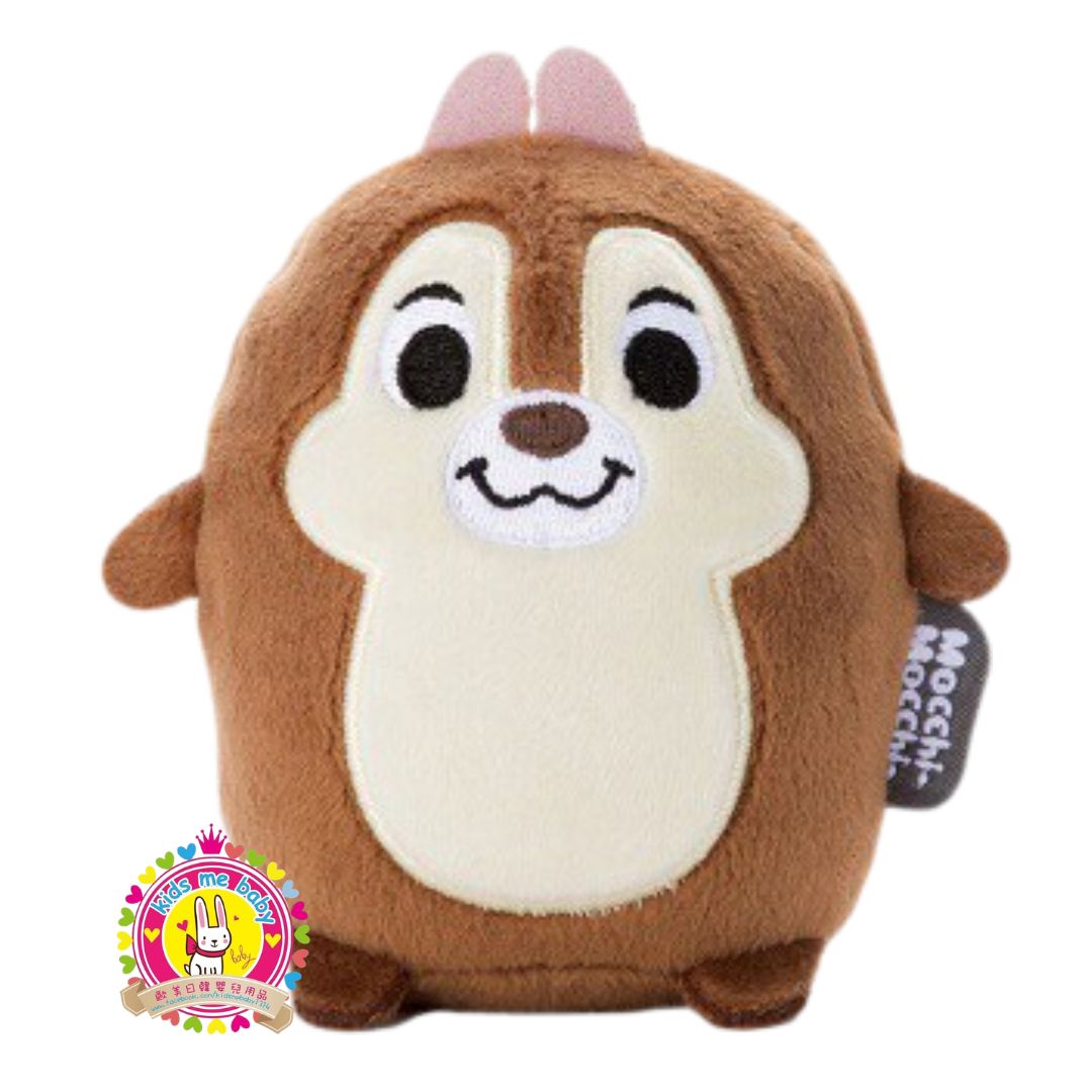Chip 'n' Dale 鋼牙與大鼻 Mocchi-Mocchi- 超軟綿 11cm 迷你公仔 Chip 鋼牙 ⭐