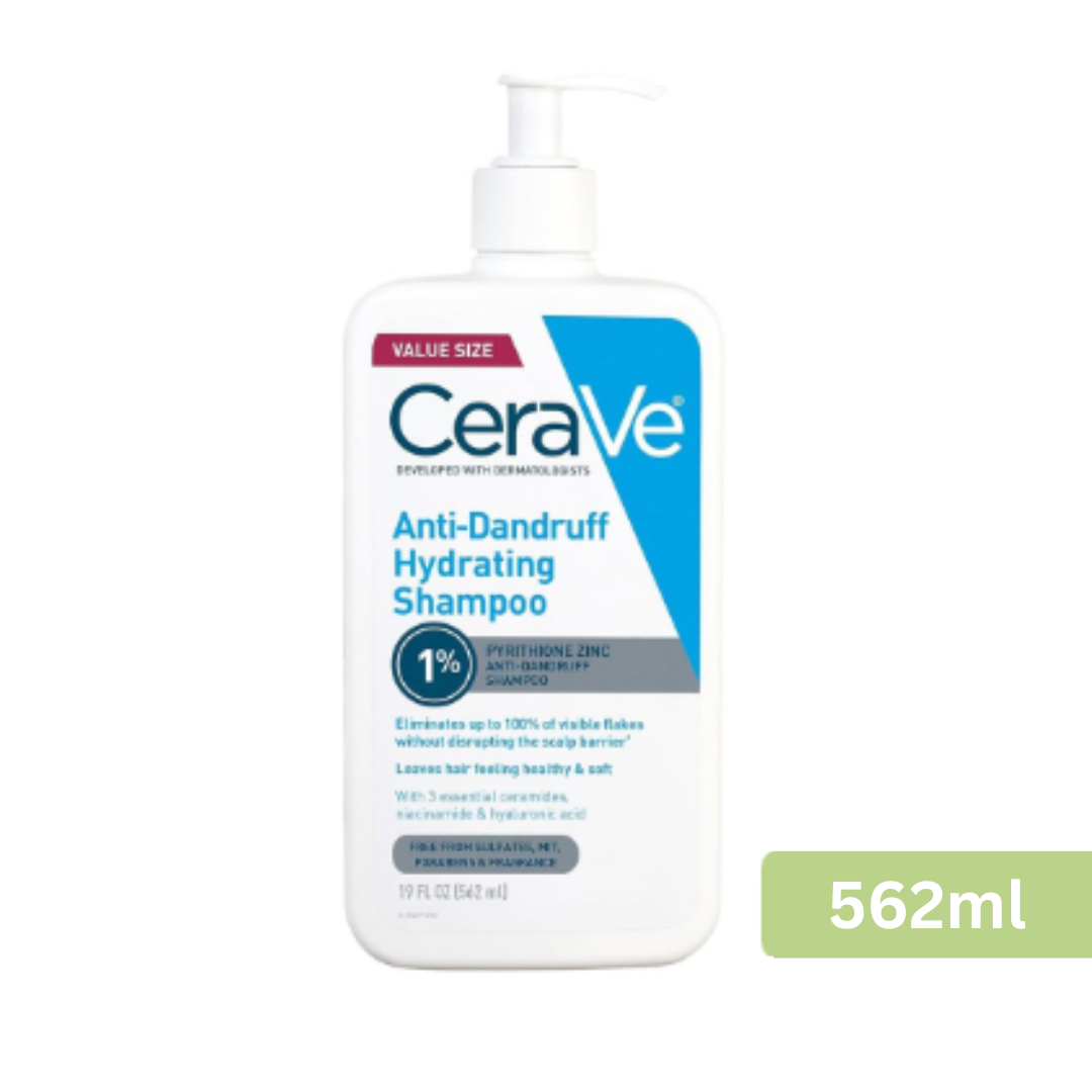 CeraVe - 去頭皮屑補濕洗髮水(敏感頭皮適合) 562ml (平行進口)