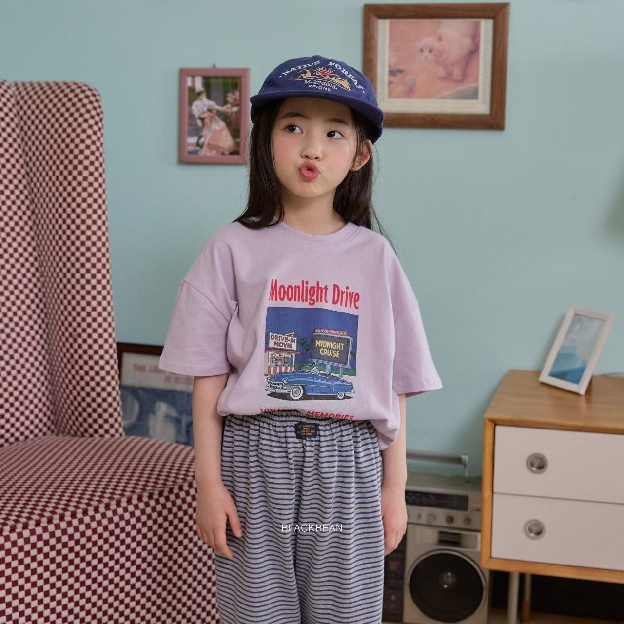 🇰🇷Blackbean&kids褲