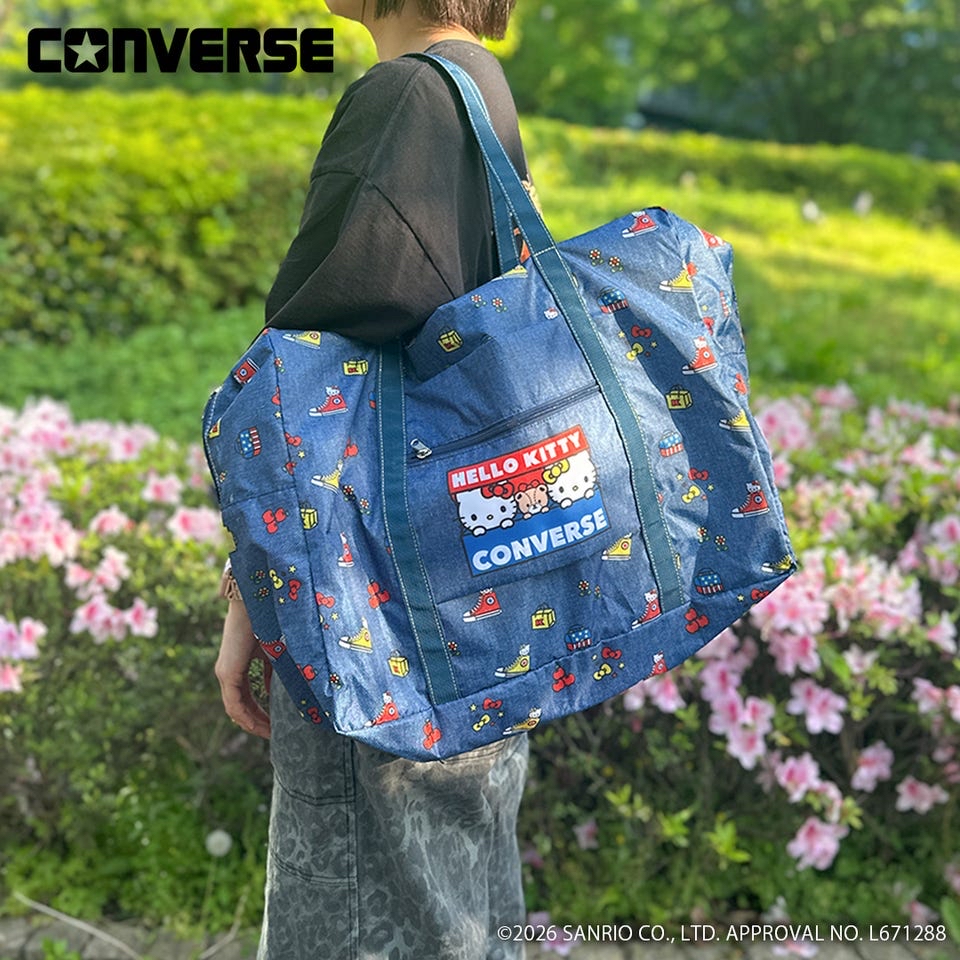  🎀【預訂】CONVERSE × Kitty Carry-on Bag
