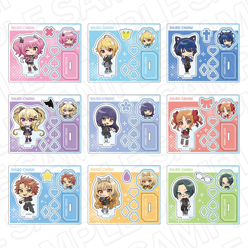 守護甜心 Shugo Chara! POP UP SHOP 配件付立牌 電玩造型SD ver. #P-SCG0877 [Contents Seed] (PRE-ORDER) [2026/04]