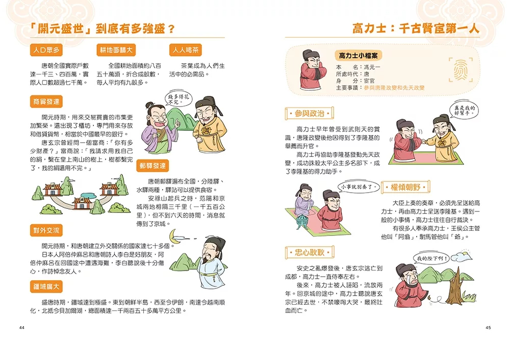 和古人一起想當年：漫畫朝代歷史【全套八冊，一次看懂從夏朝建立到清朝滅亡，橫跨四千年的各朝代歷史！】