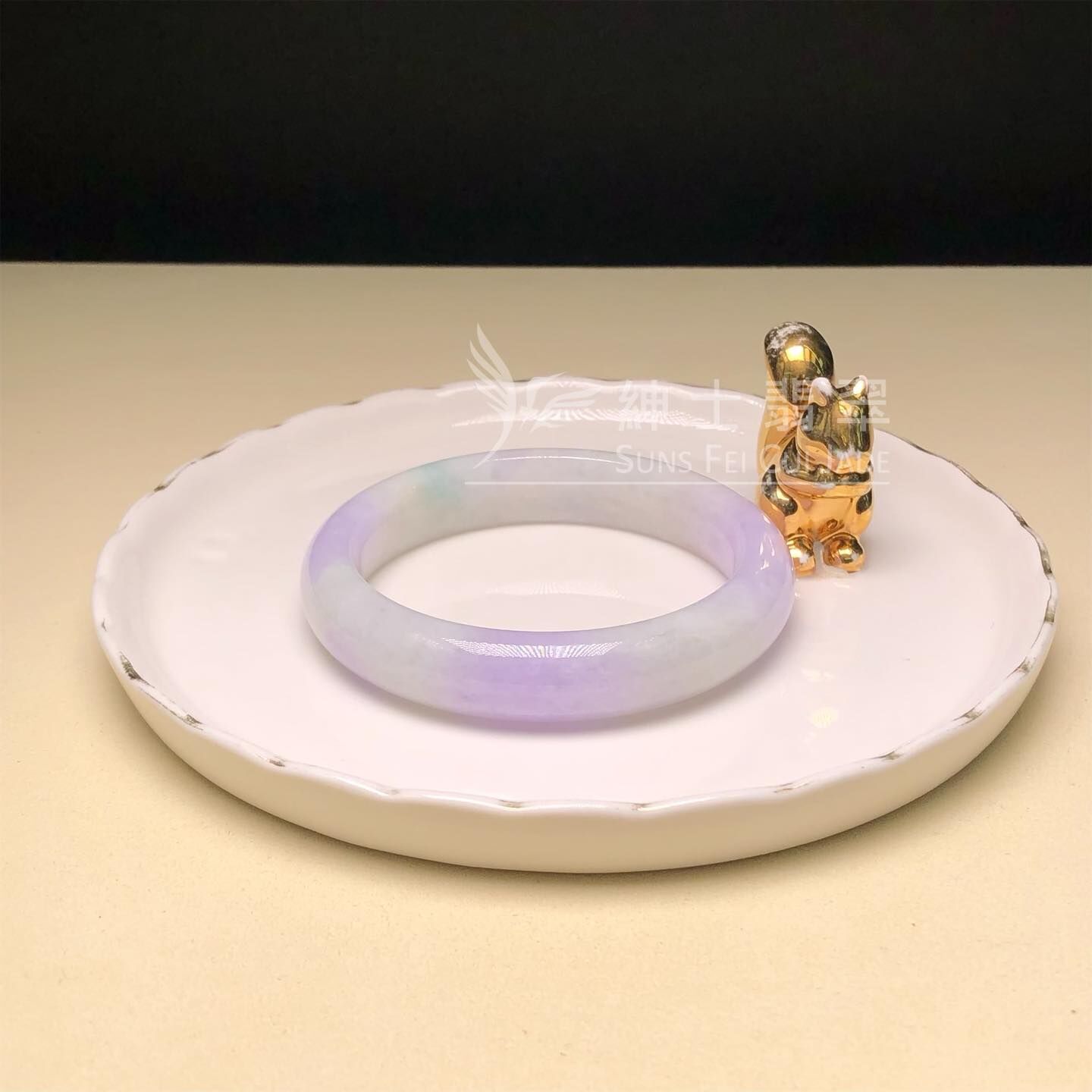 冰藍紫福鐲54.5mm