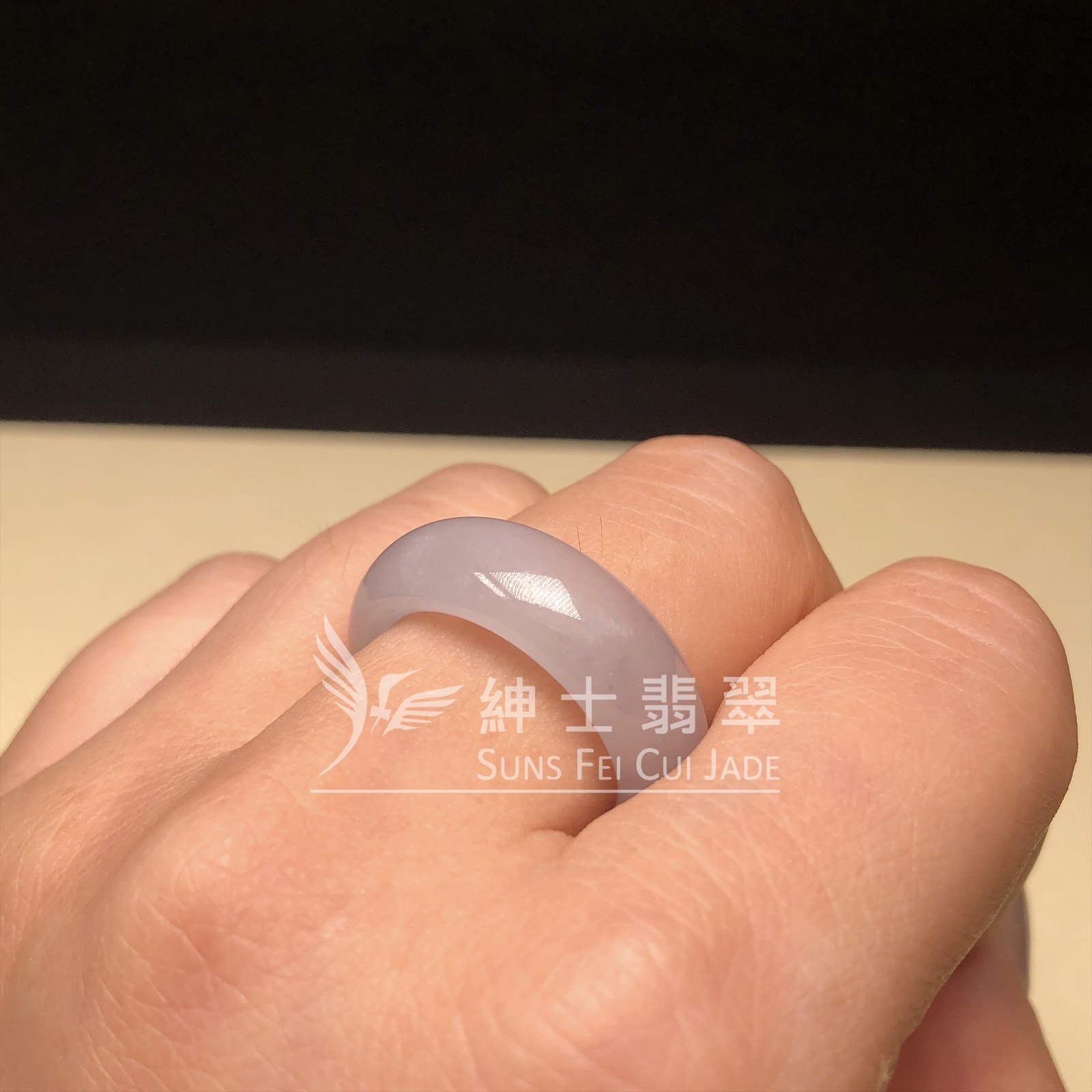 D00302 白月光玉戒（港圈16）