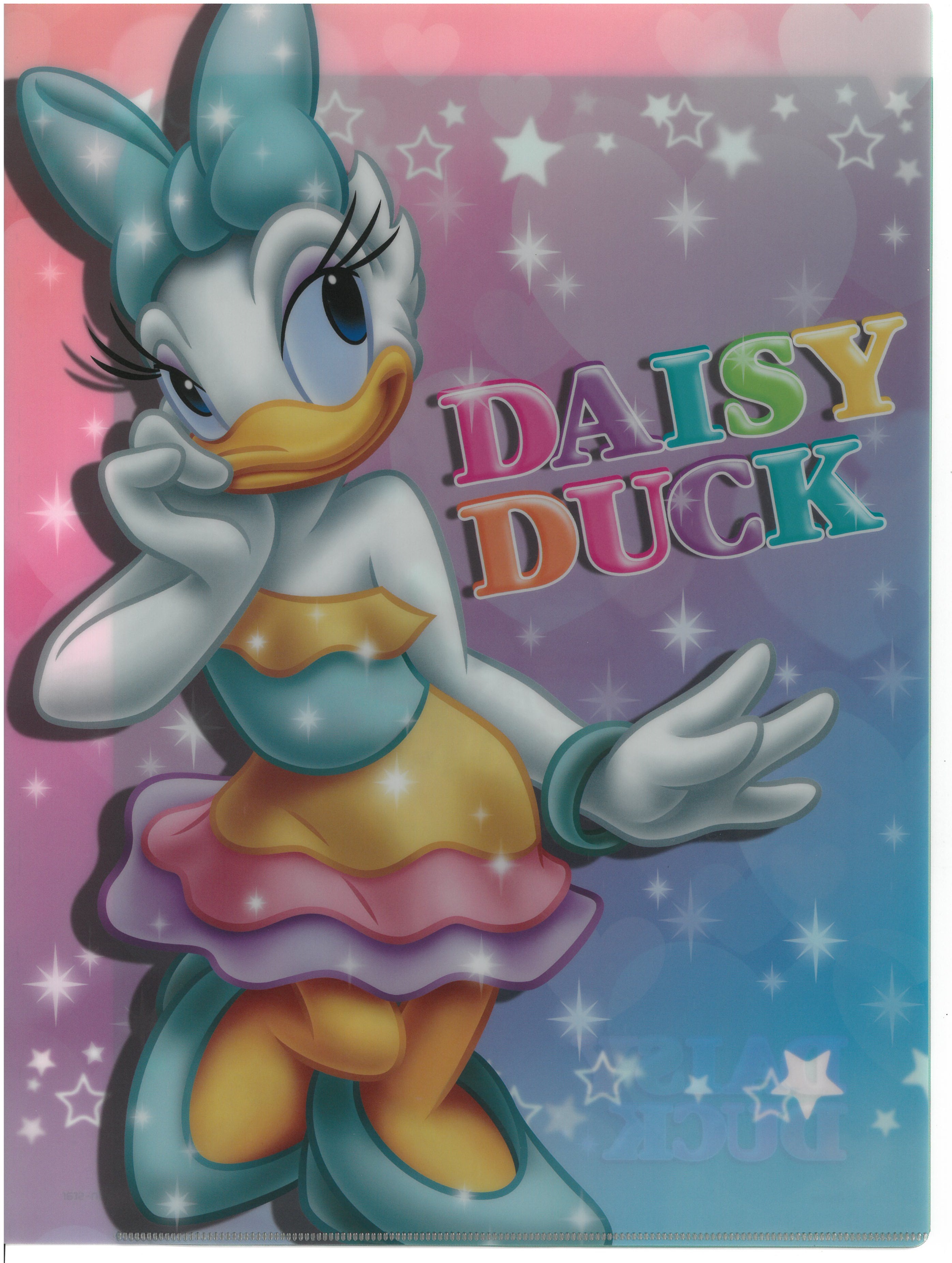 Daisy Duck A4 雙開文件夾   (2129-779)