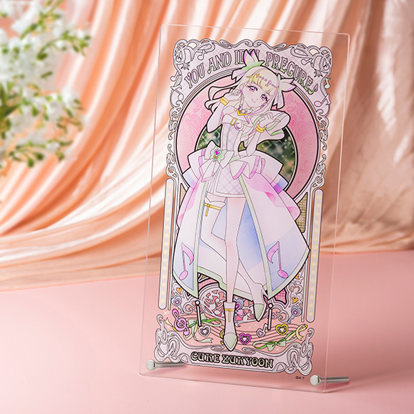 光之美少女 偶像與你 PreCure 彩繪玻璃風板畫 Shining Spotlight #P-PCG1010 [Toei] (PRE-ORDER) [2026/08]