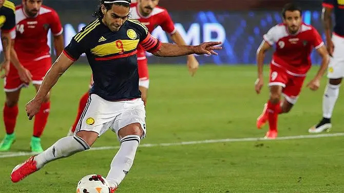 Colombia 15/16 away shirt #9 Falcao