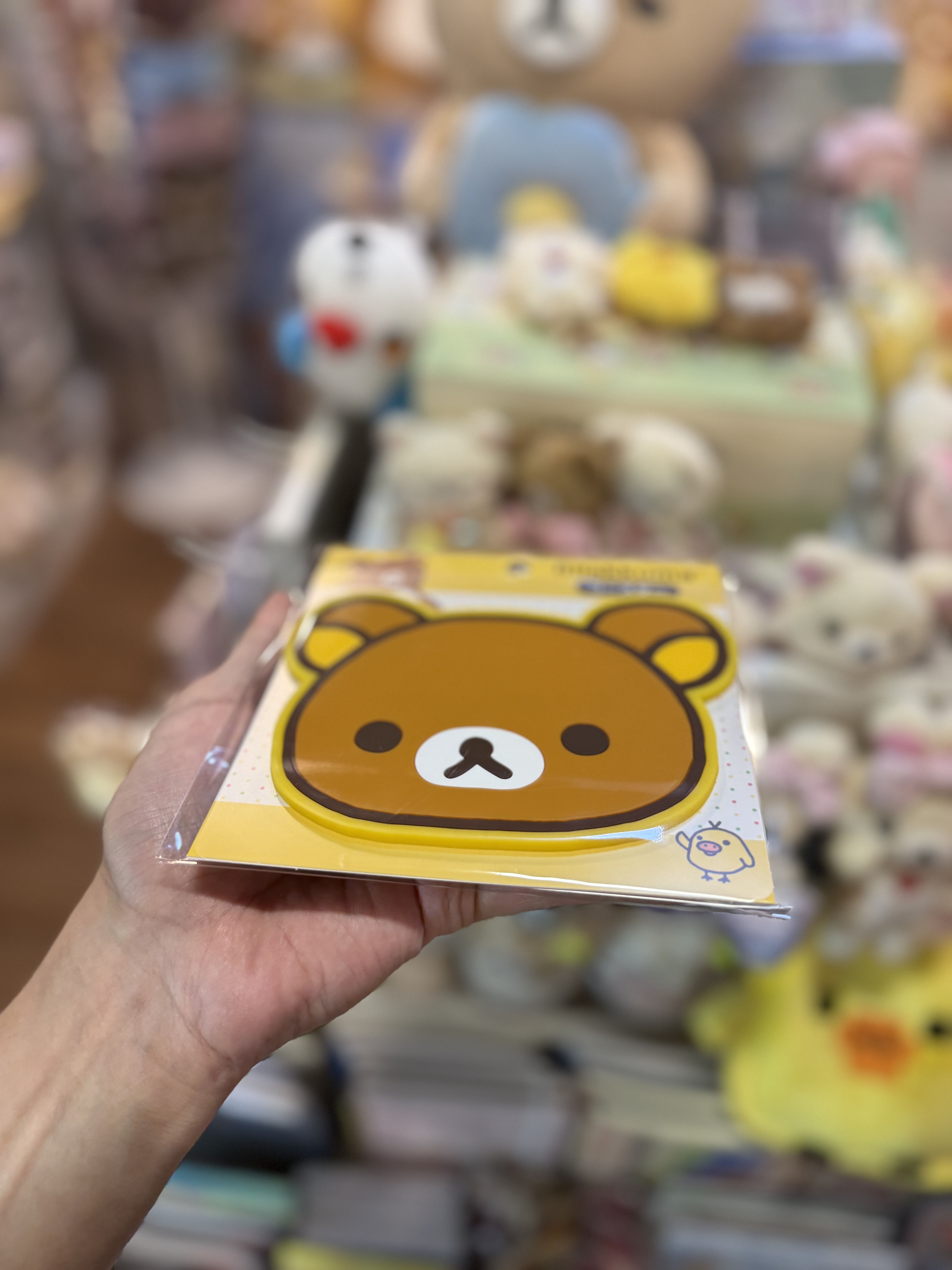 《現貨》全新RILAKKUMA頭型杯墊