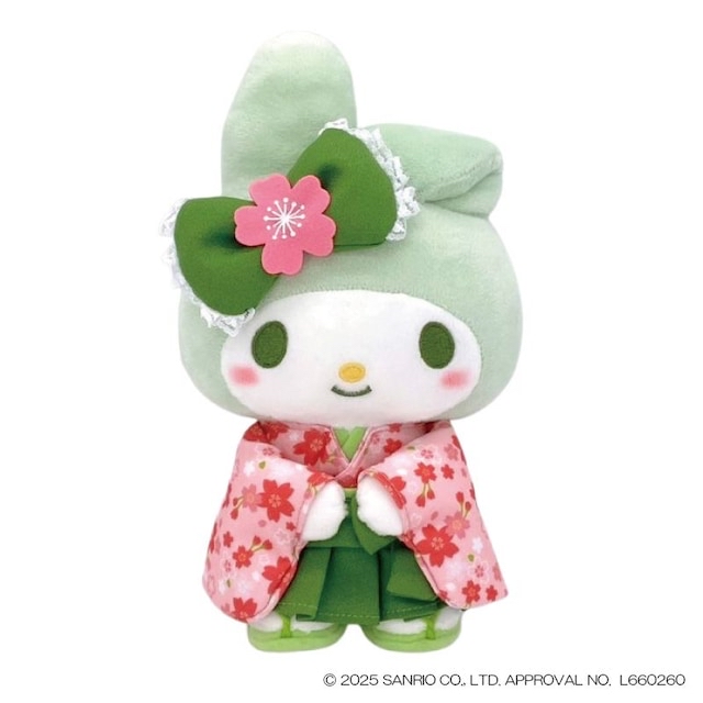 🎀【預訂】Sanrio 抹茶和服公仔 - My Melody