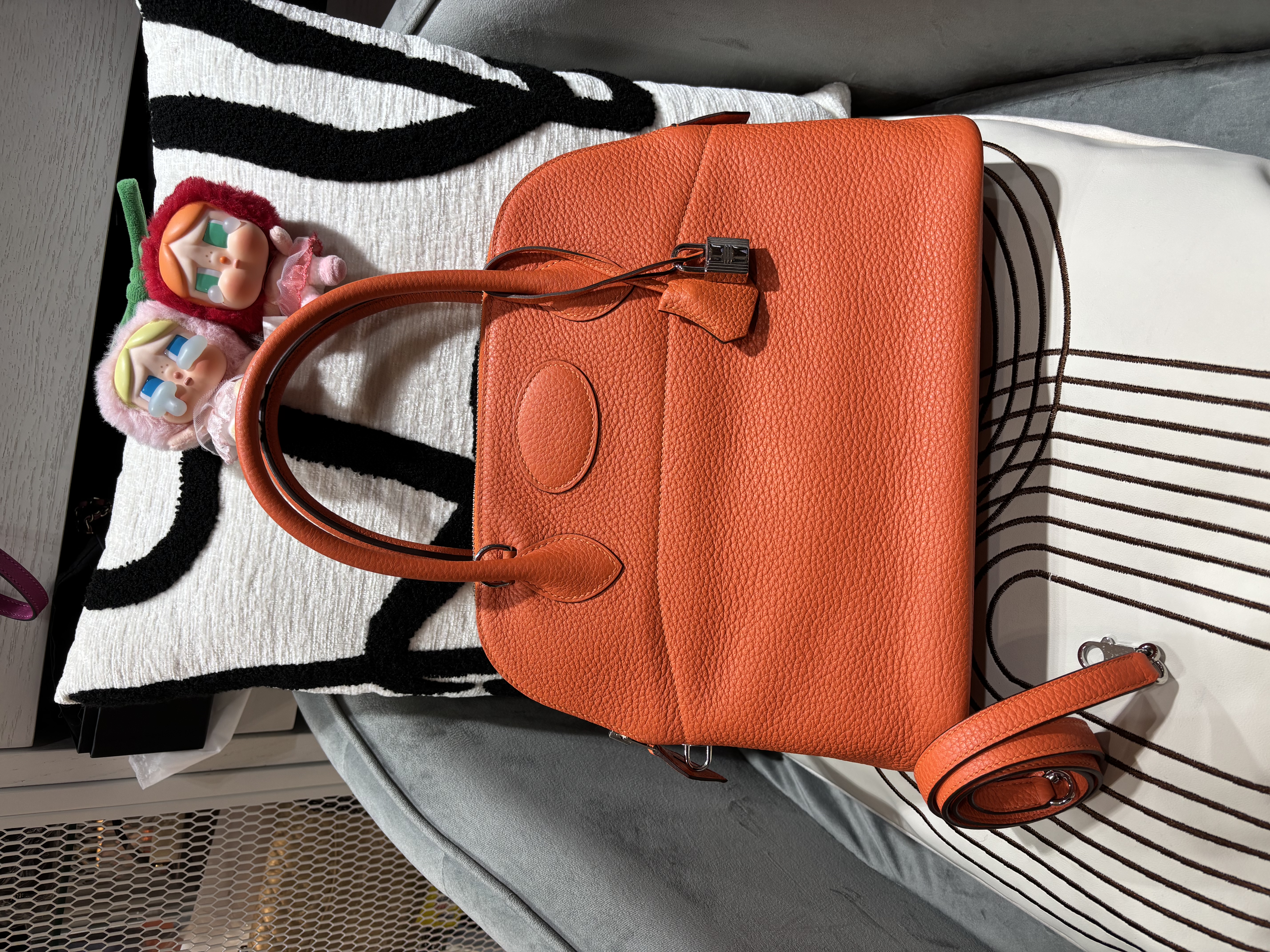 Hermes bolide 31,STAMP T ,100%Authentic ,95%new ✅收據✅key pad✅Dust bag