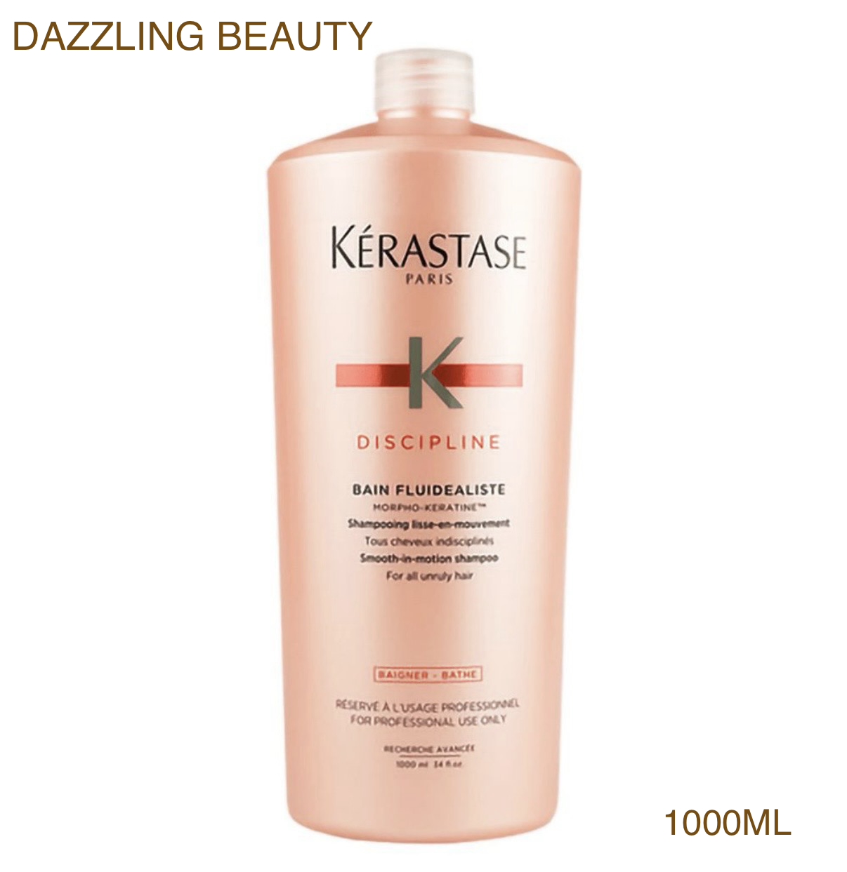 KERASTASE DISCIPLINE BAIN FLUIDEALISTI卡詩 躍動順滑浴發乳1000ml （配泵頭）