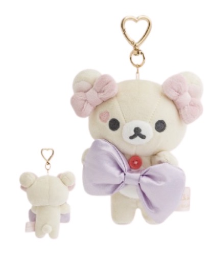 鬆弛熊蝴蝶結限定掛件