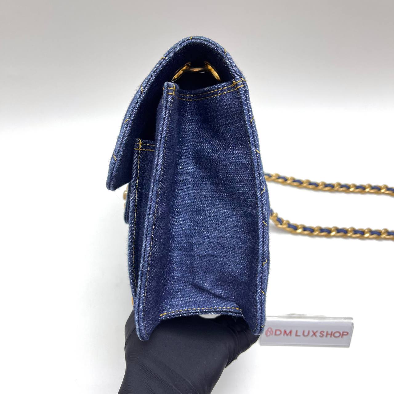 Chanel 23S Denim Messenger Bag (Microchip)