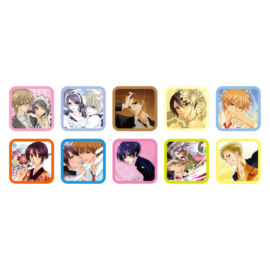 會長是女僕大人Cafe限定 盲抽方形襟章 Maid Sama #P-GLG0398 (PRE-ORDER) [2026/08]