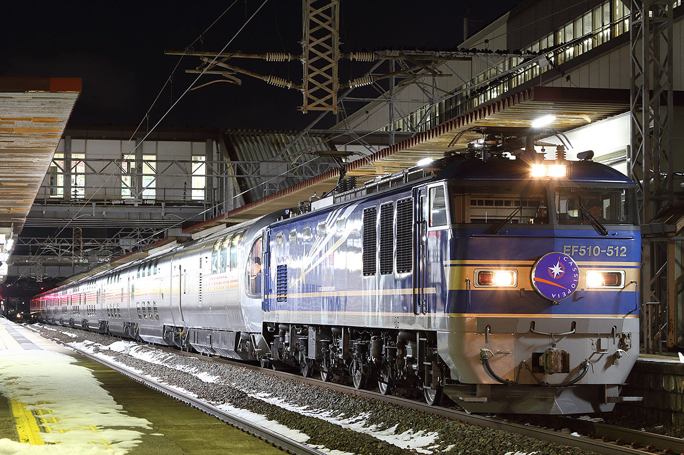 JR EF510-500形電気機関車（北斗星色）Tomix N 7111