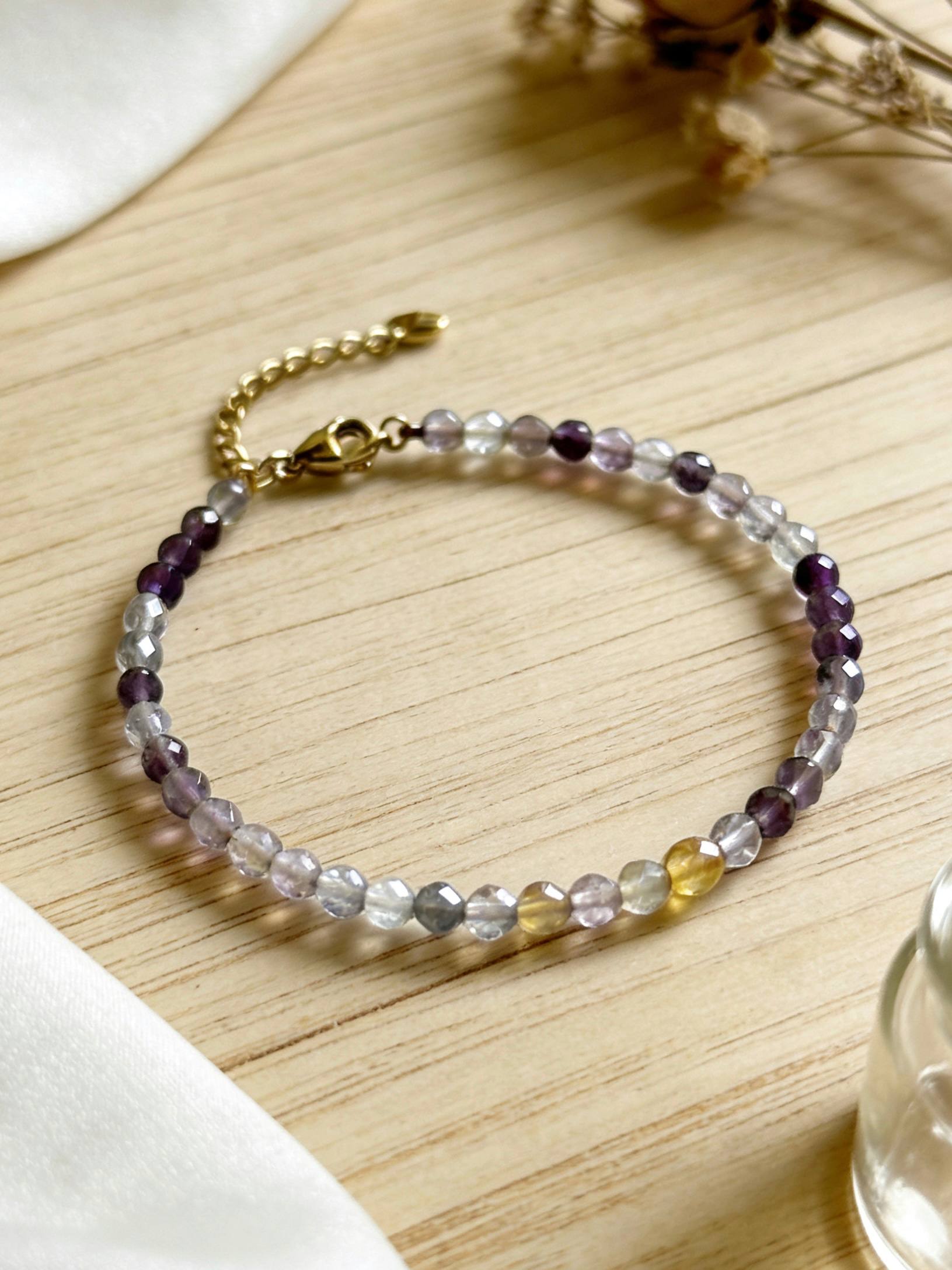 Fluorite Crystal Bracelet