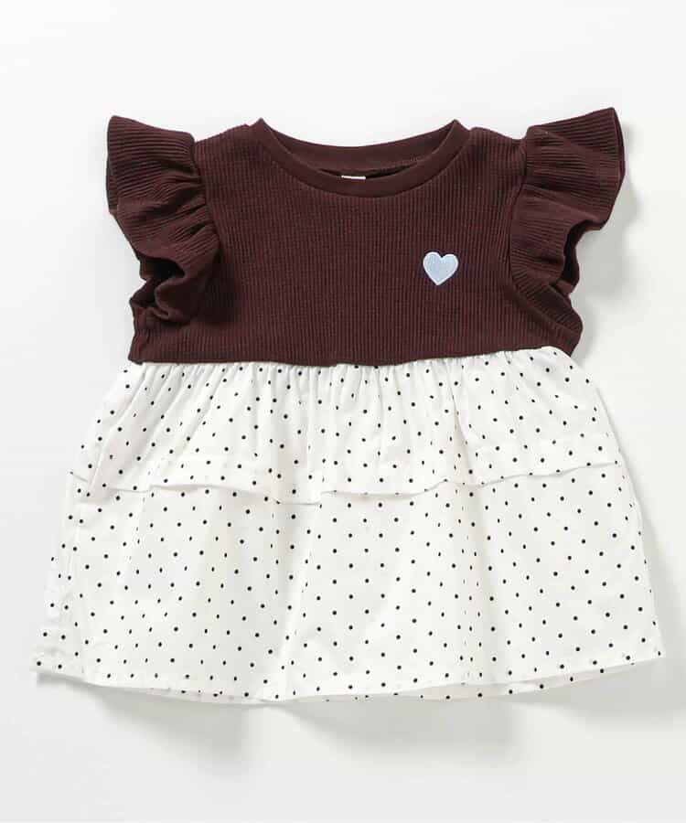 🇯🇵預訂 日本直送🇯🇵Apres les cours五色愛心刺繡荷葉邊短袖上衣