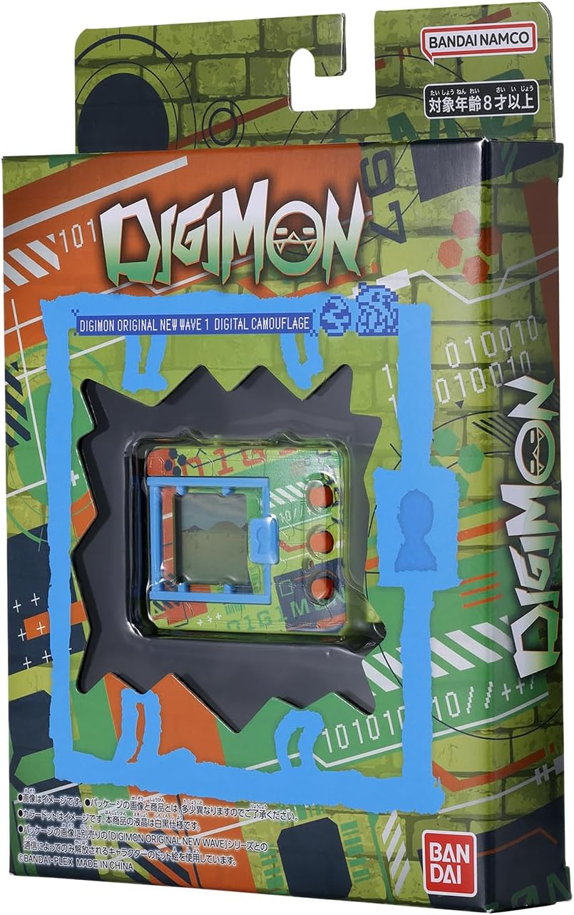 (預訂訂金 各$100) (總價 各$138) Bandai 數碼暴龍機 Digimon Original New Wave 1 (塗鴉亞古獸 Graffiti Agumon / 像素蛋白 Pixel Protein / 進化亞古獸 Digivolution Agumon / 數碼偽裝 Digital Camouflage) (行版)