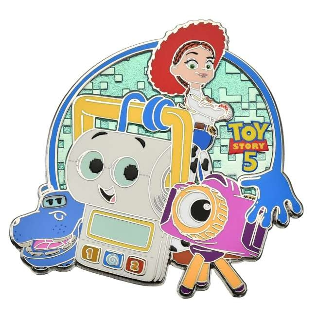 🌸 【預訂】Jesse & Tech Trio Pin - Toy Story 5