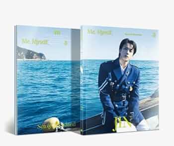 BTS - JIN - SPECIAL 8 PHOTO-FOLIO [ME, MYSELF, AND JIN `SEA OF JIN ISLAND']