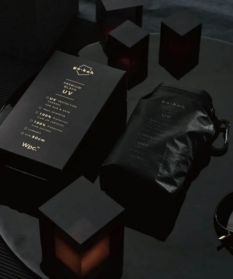 現貨🌸日本直送 |Wpc. - go-koh超緊湊縮骨遮雨傘/100%完全遮光折疊式遮陽傘/晴雨兼用雨具[50cm]UPF50+