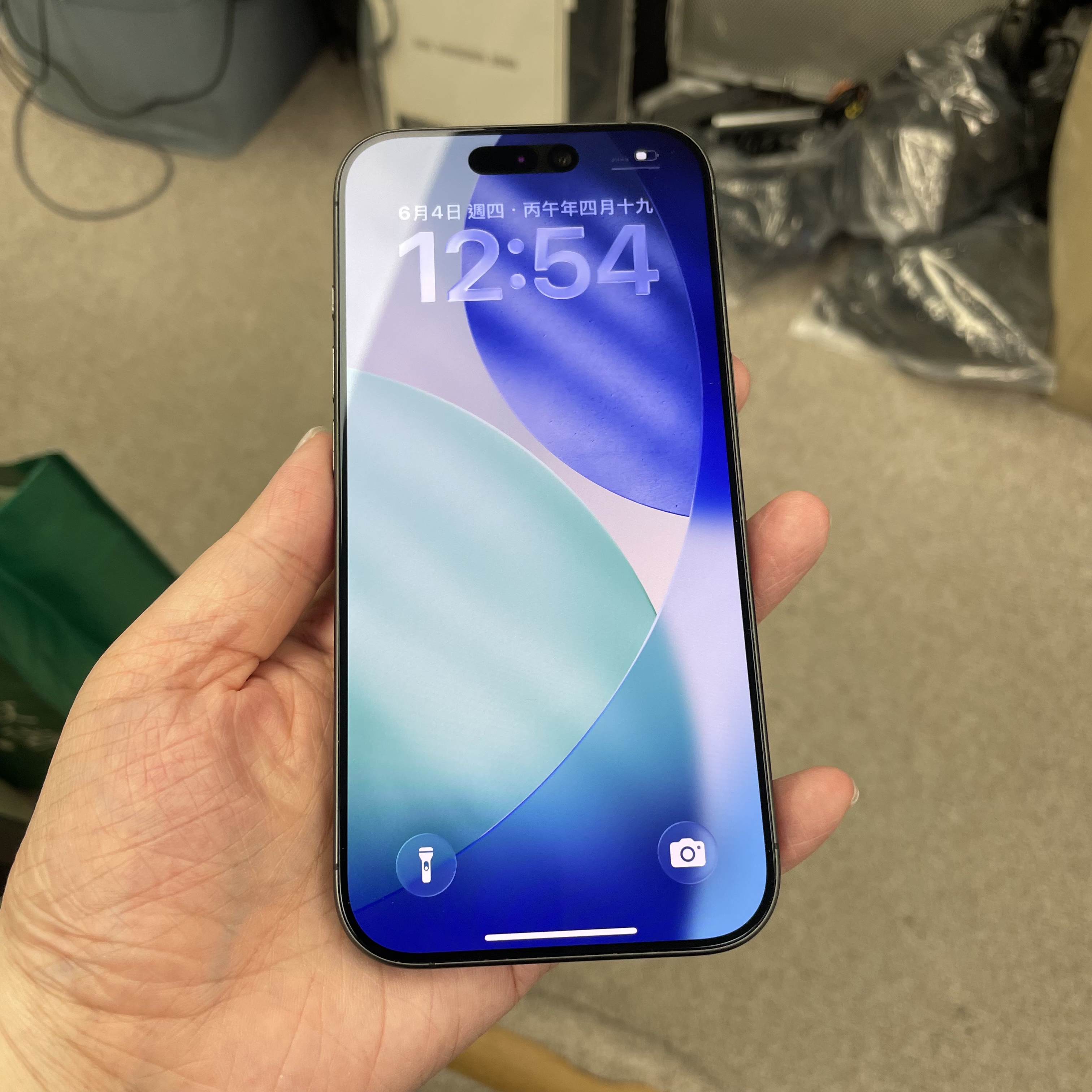 *6674 17 完美機 256GB 電100 黑色 black