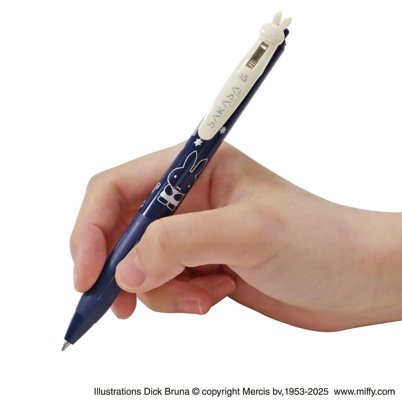 現貨｜【4枝套裝】Miffy 限定版 日本製 Zebra SARASA CLIP Vintage Color 0.5mm 復古色啫喱筆套裝 (EB460) 