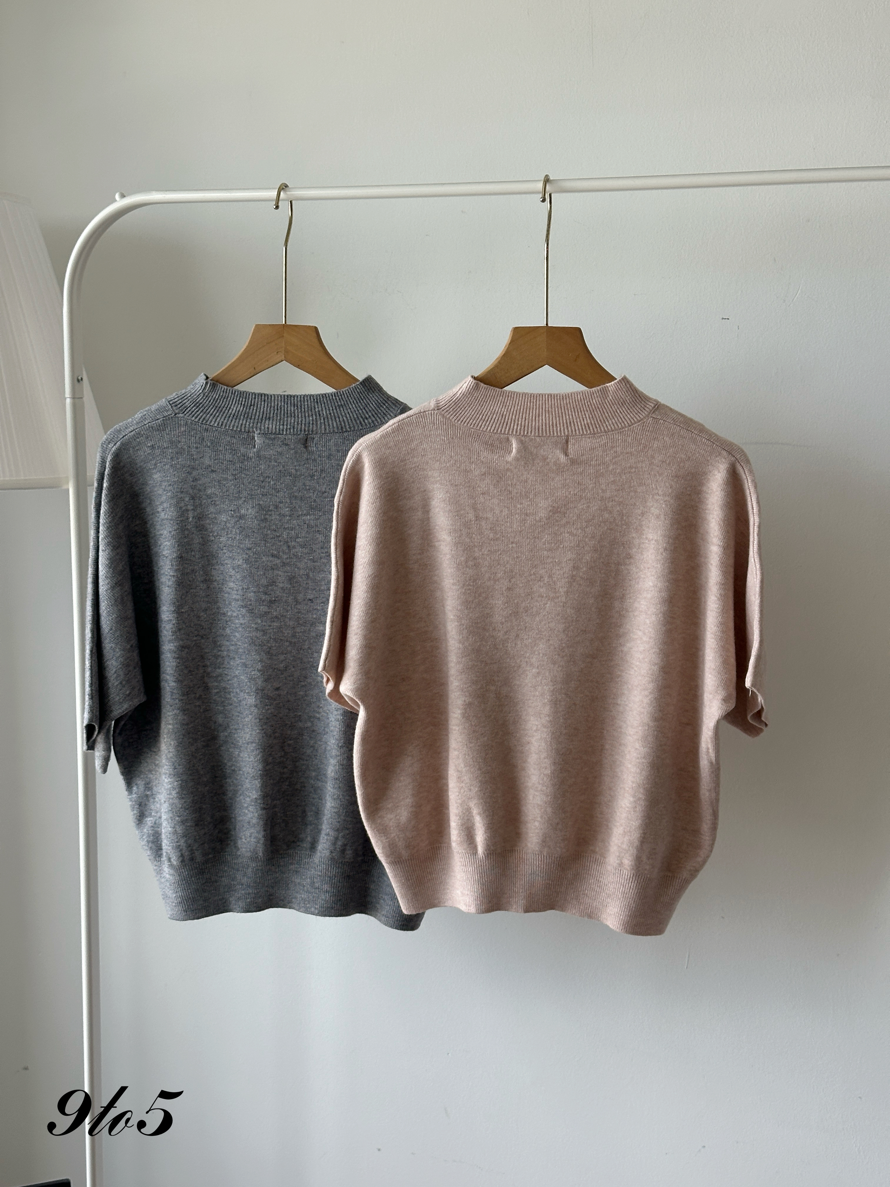 T4300 Mock Neck Knit Top - 4 Colors 