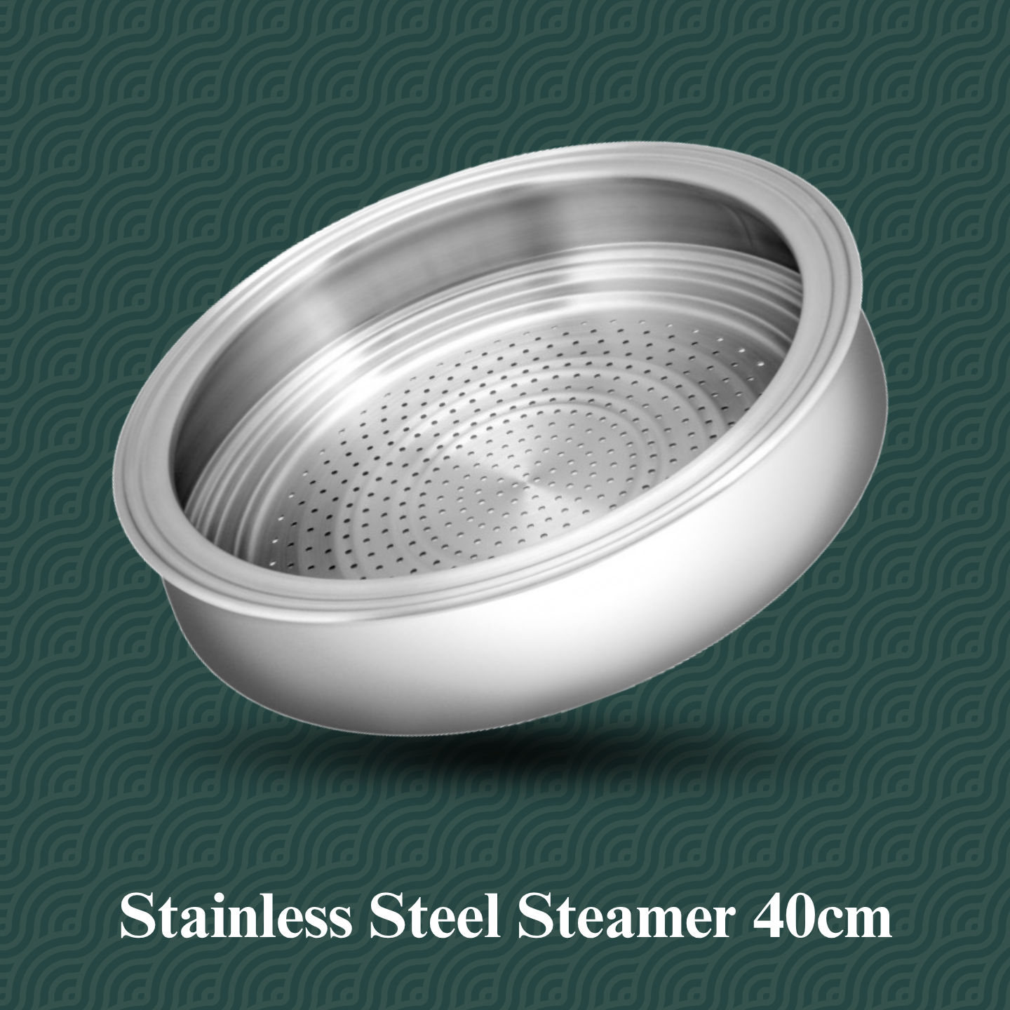 Stainless Steel Steamer 40cm