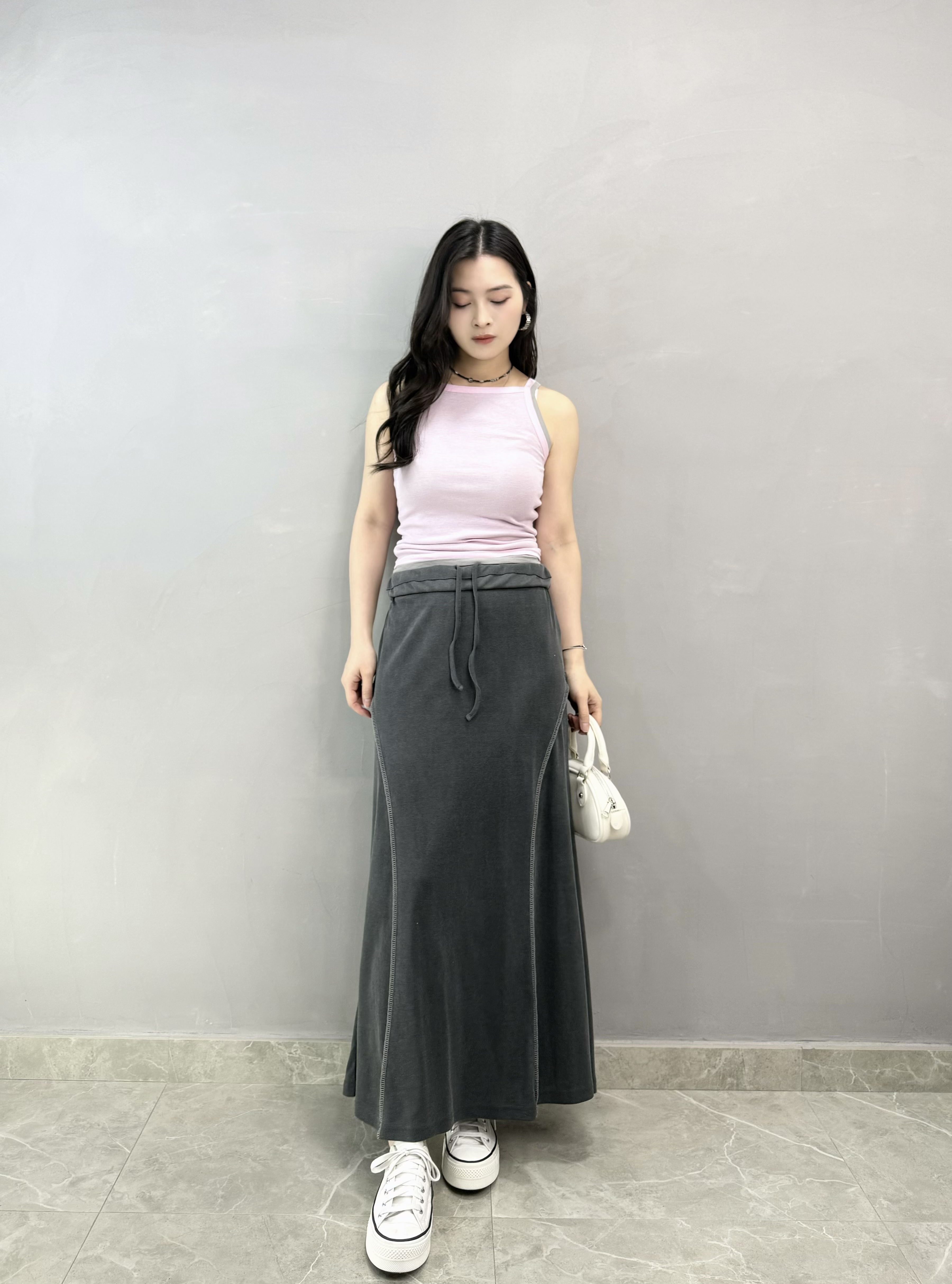 N82 反腰車骨魚尾裙