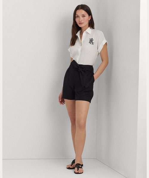 預訂 Ralph Lauren Linen Short-Sleeve Shirt [貨號2605]