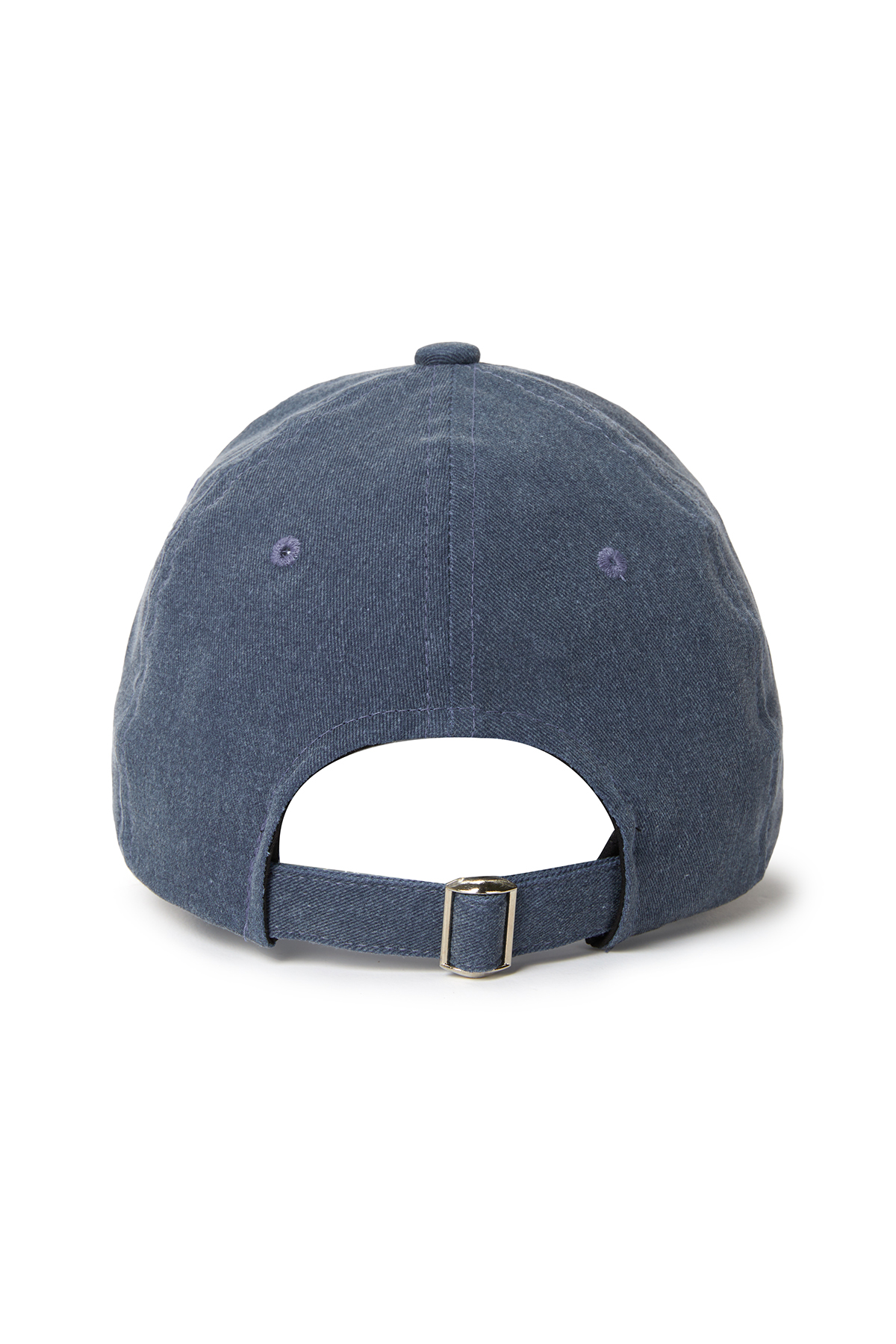 Matin kim MACARON LOGO BALL CAP IN SMOKE BLUE | KAZUE