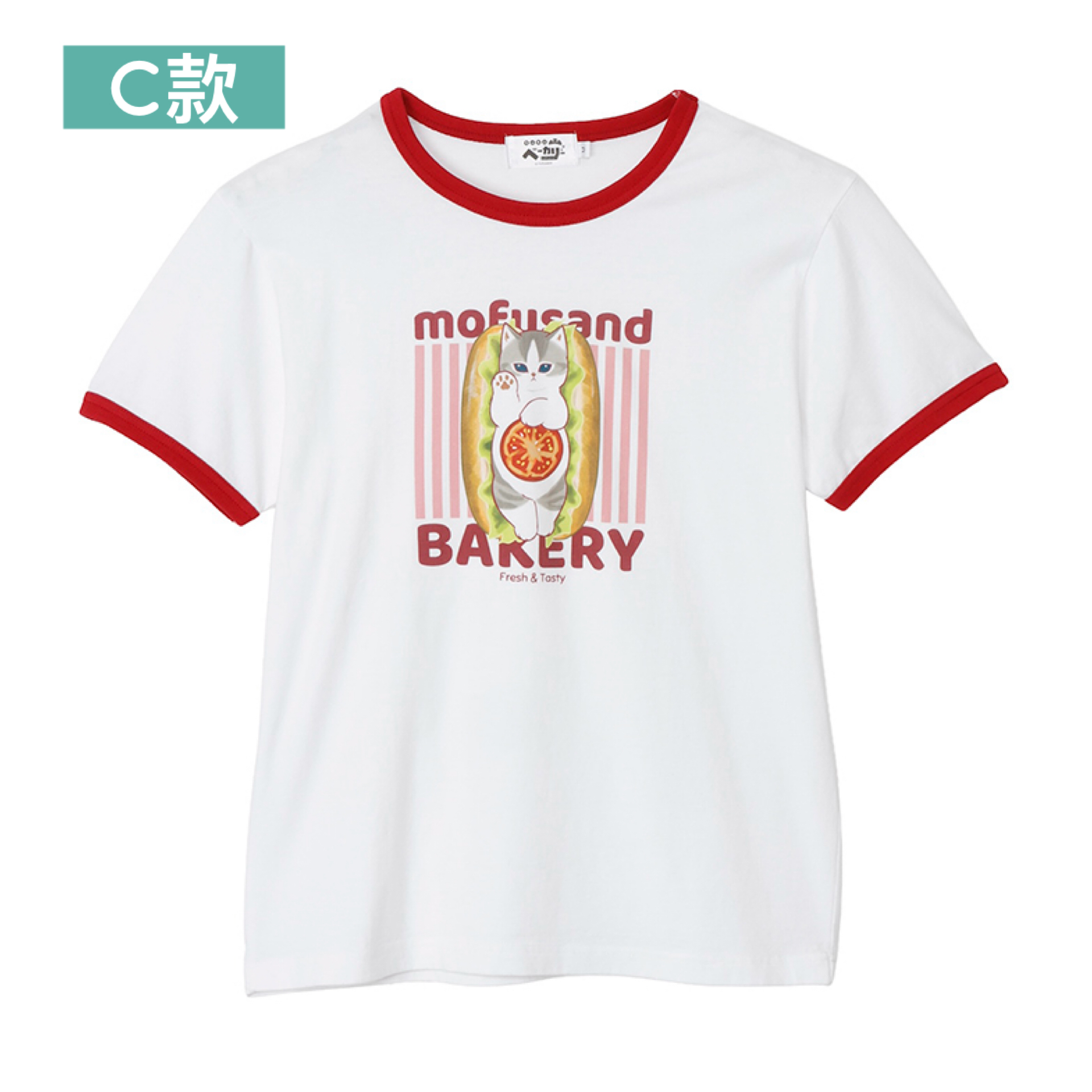 日本預訂📍Mofusand貓貓麵包店造型系列 - 短袖Tee 17/4日本開售