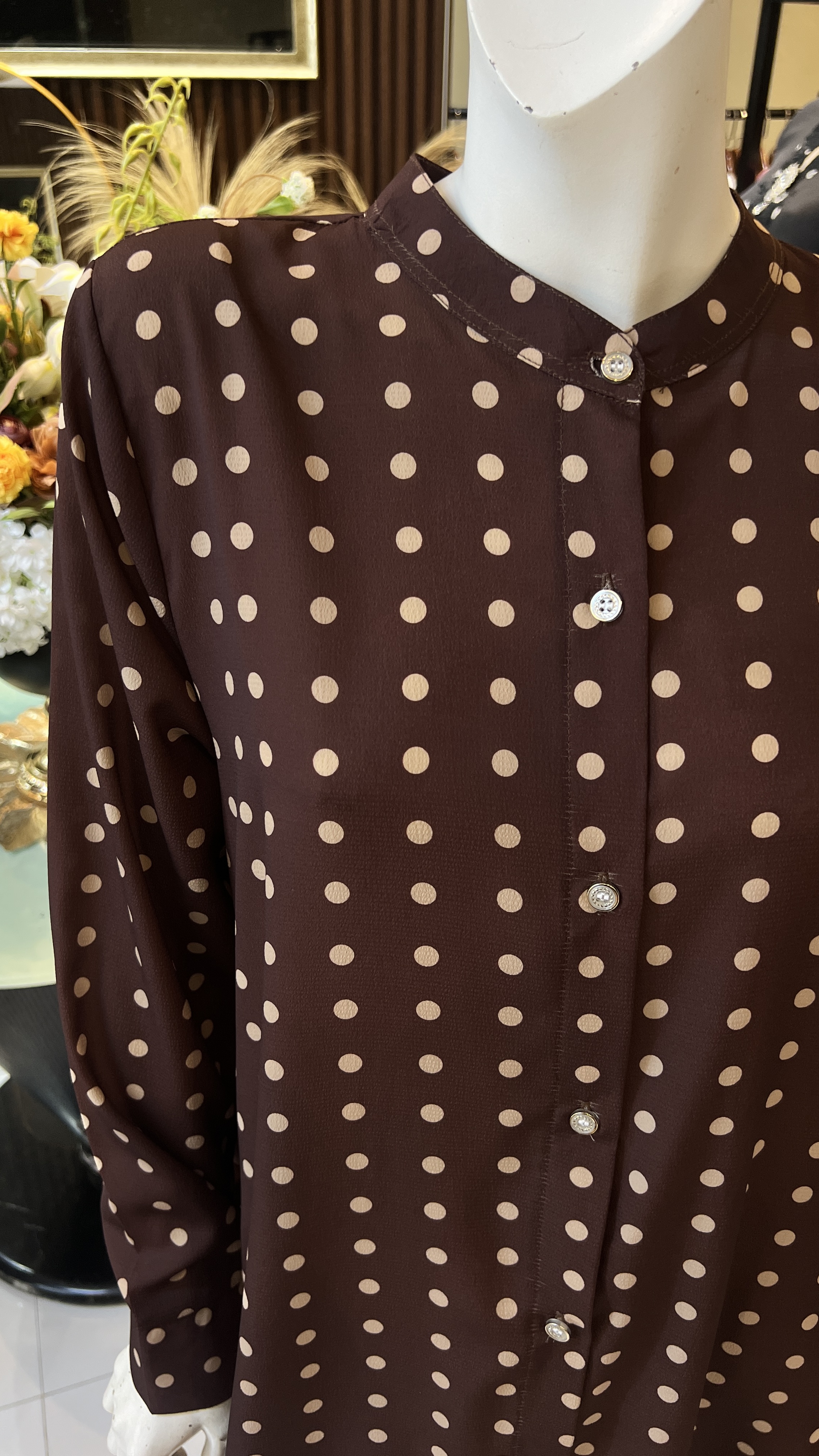 POLKA LILY BLOUSE