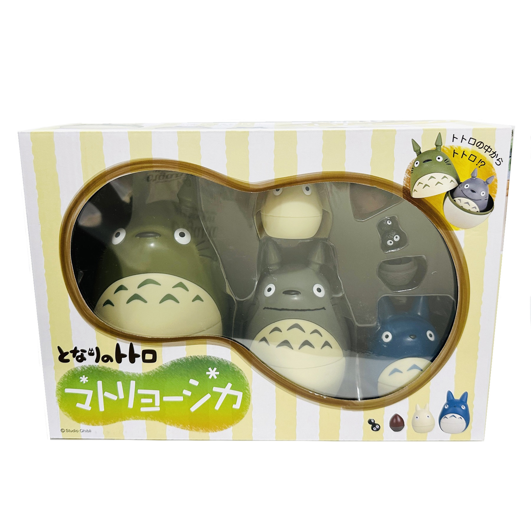 龍貓 My Neighbor Totoro 宮崎駿 日版 俄羅斯娃娃 套裝 (804749)