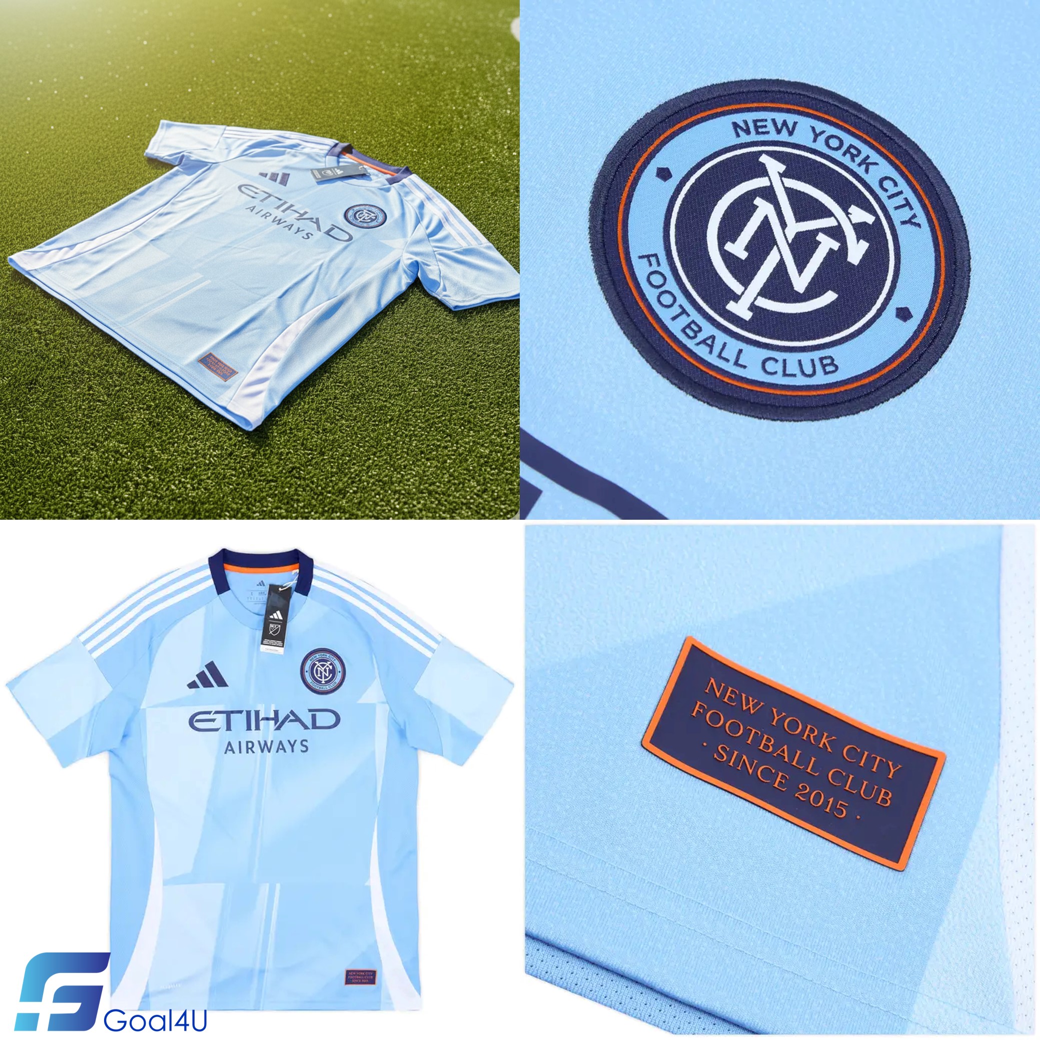 Adidas New York City 紐約城 2025-26 主場球迷版球衣 IV9926