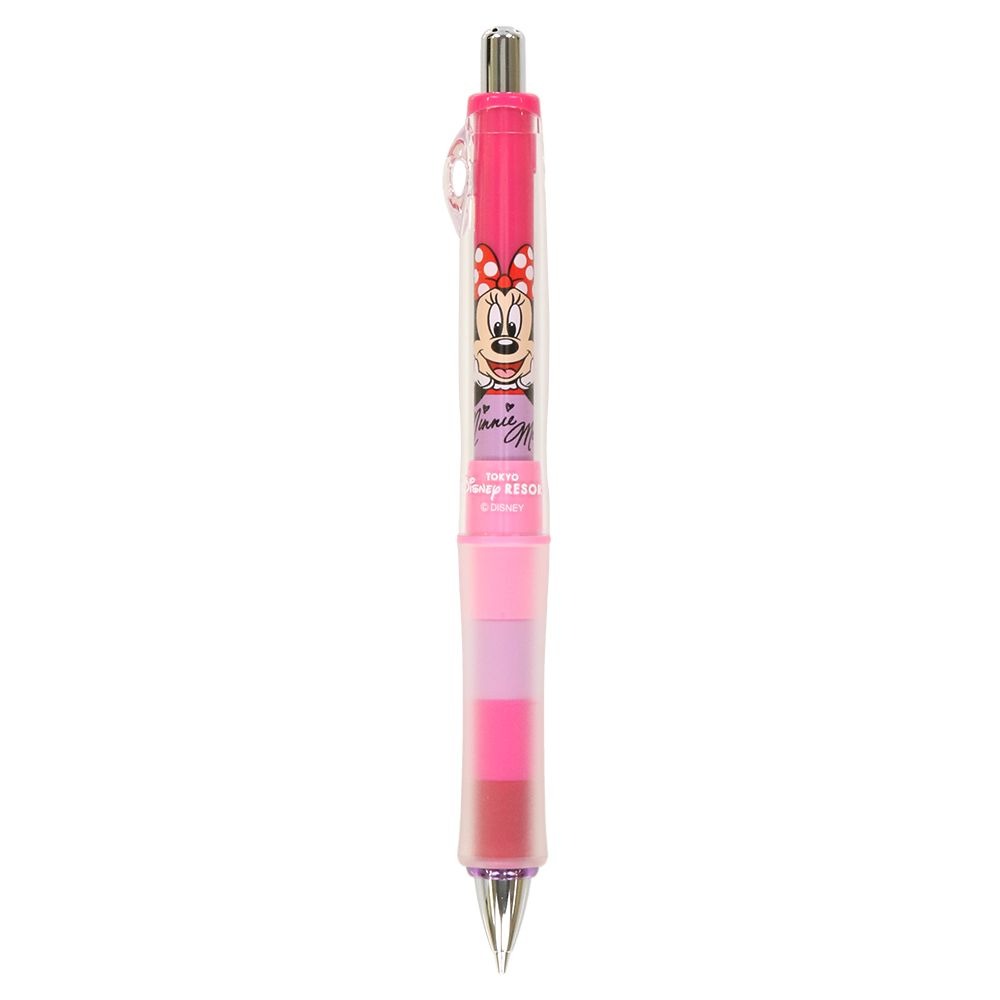 現貨｜【日本 Disney Store 限定】Minnie Mouse 米妮 日本製 Pilot Dr.Grip CL PlayBorder 0.5mm 鉛芯筆 (074439)