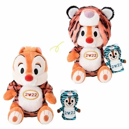 [現貨] [東京迪士尼] 干支2022 ｜ 大鼻鋼牙 ｜ 毛公仔套裝 {TF013584}