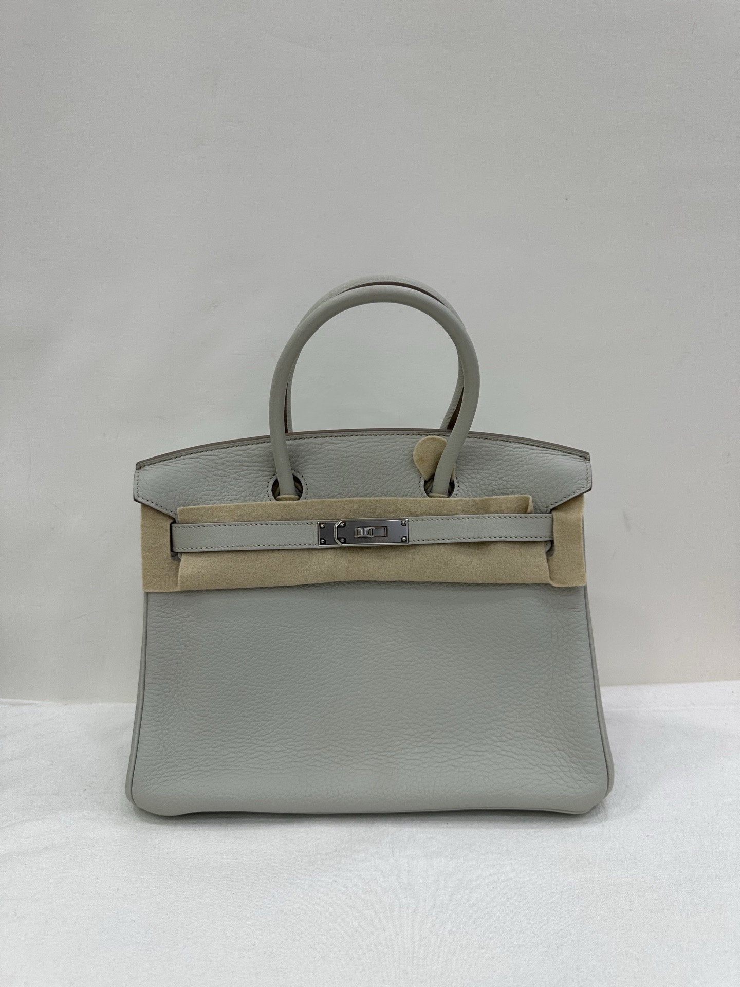 Pre-owned Hermes Birkin30 /  stamp square O