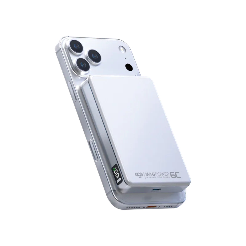 香港行貨 1年保養 EGO MagPower 6C @ 45W & QI2.2 10000mAh 外置電 新一代最強速度 外置電 MagPower 6C @ 45W & Qi2.2 10000mAh battery 45W PD | QI2.2認證 |   CCC認證 | QI2.2認證 | 世界最薄45W PD & QI2.2外置電 