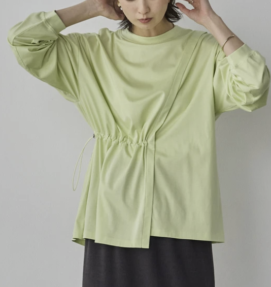 抗起球緊湊光滑上衣 - 2026 流行穿搭  長䄂上衣 春夏時尚穿搭 獨特設計 成人休閒 日常穿搭 易於配搭 日本直送   #JP-I-260027