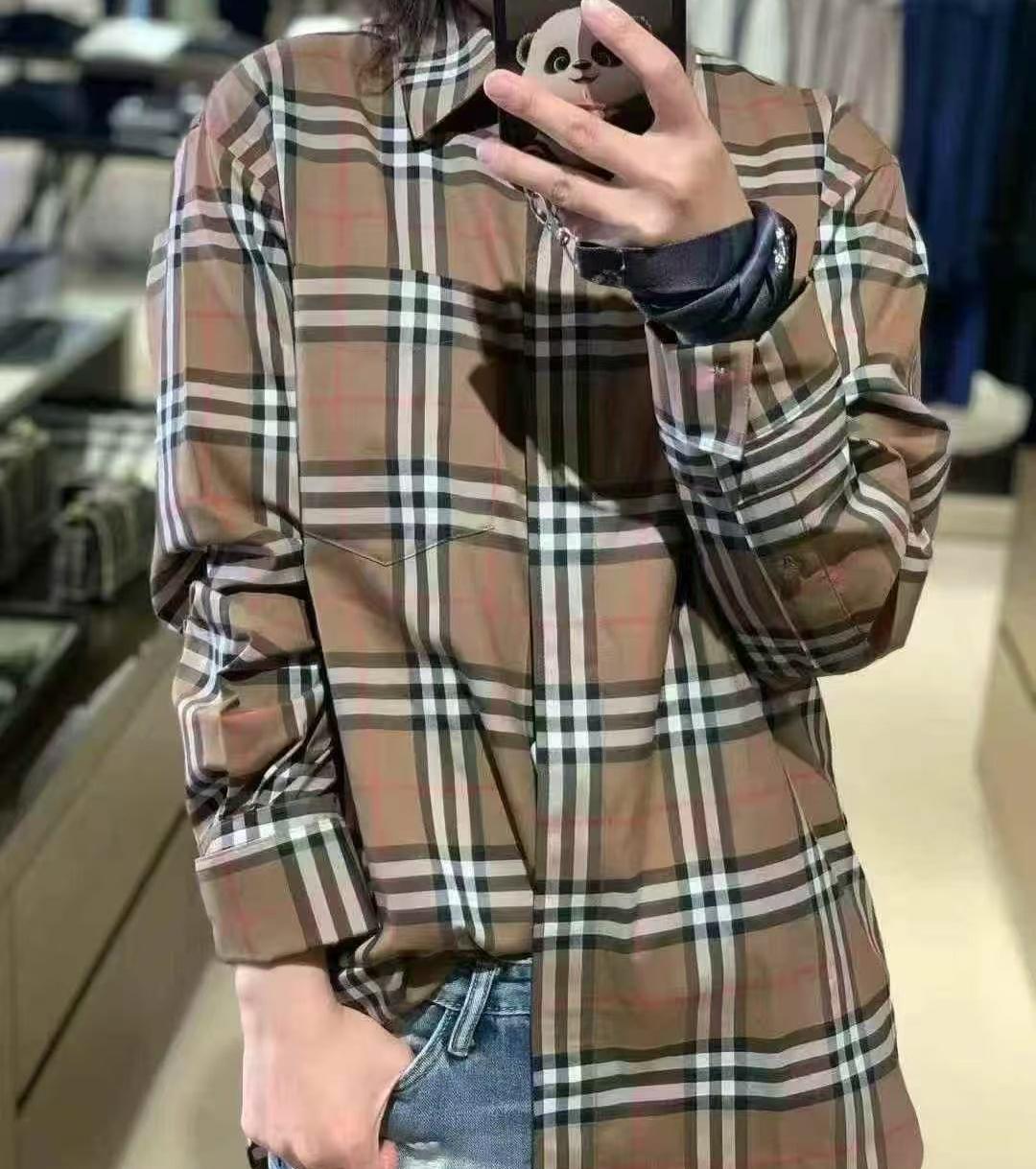 預購 Burberry 🌈🌈折扣款 女士格子shirt sale