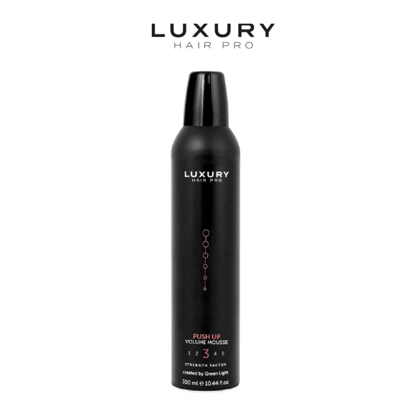 Luxury Hair Pro - PUSH UP VOLUME Volumizing Mousse 專業造型摩絲 300 ml