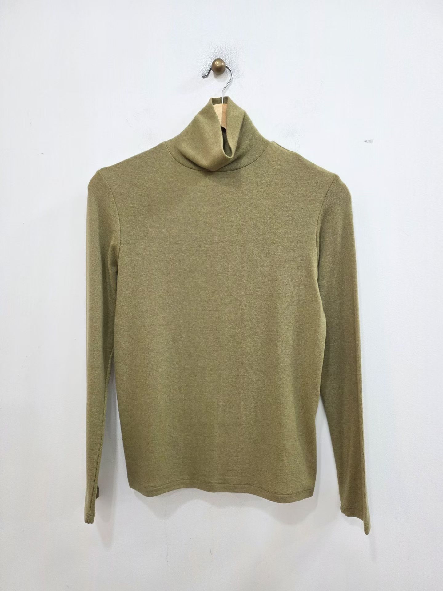 HighNeck wool basic tee