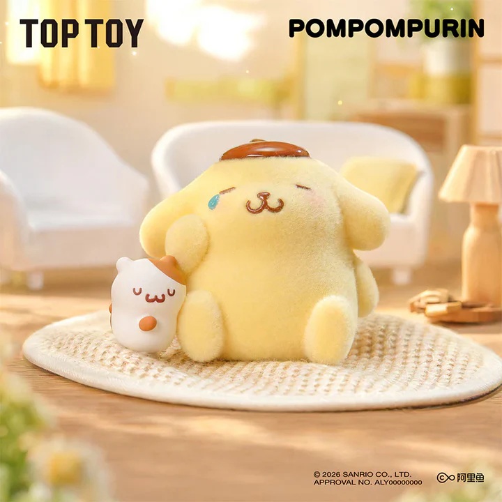 Pompompurin Flocky Daily Life Series Blind Box