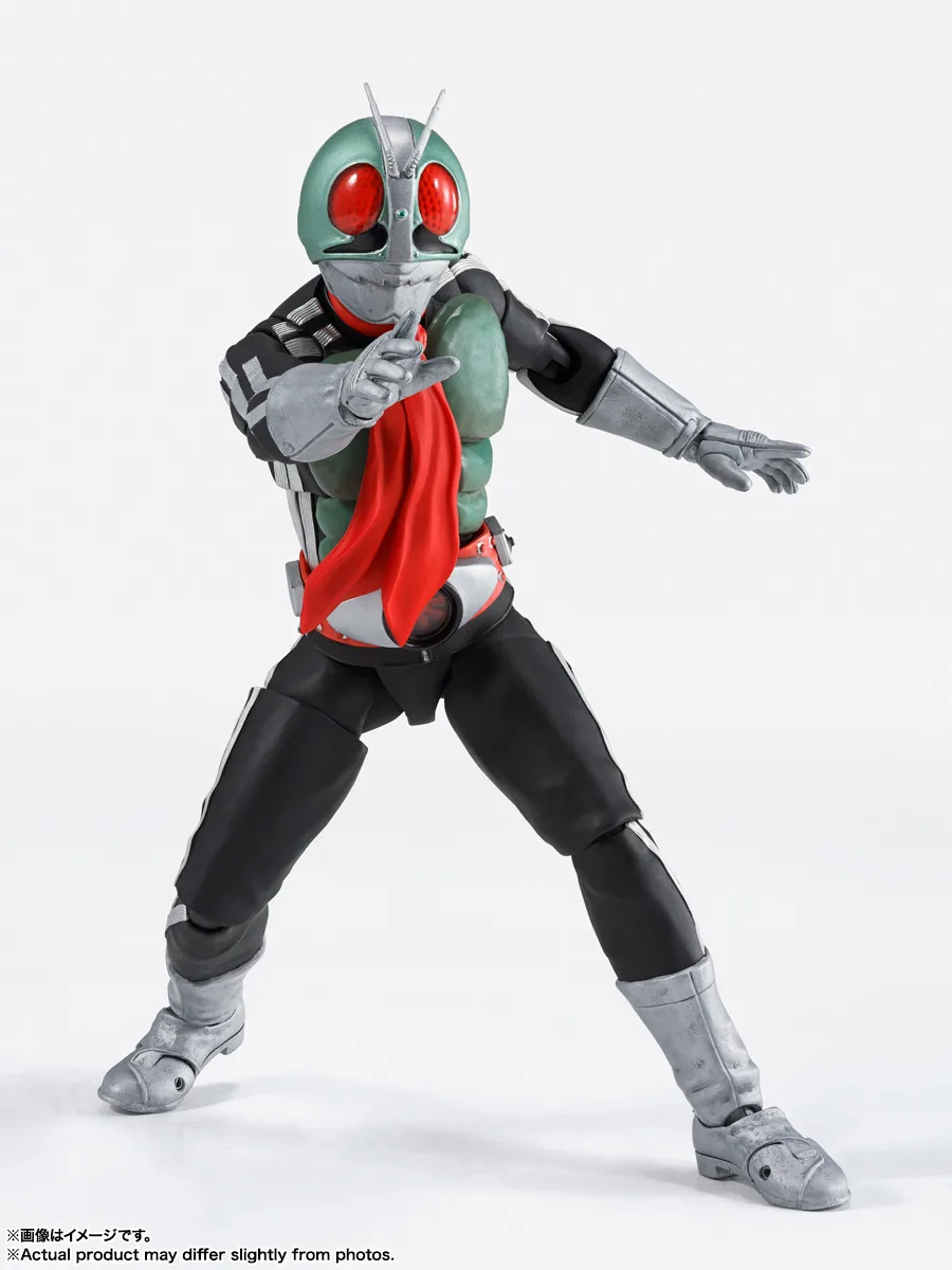 (預訂訂金 $200) (總價 $484) Bandai S.H.Figuarts (真骨彫製法) 幪面超人 新1號 (榮光之昭和騎士) (行版) SHF (Shinkoccou Seihou) Kamen Rider New 1