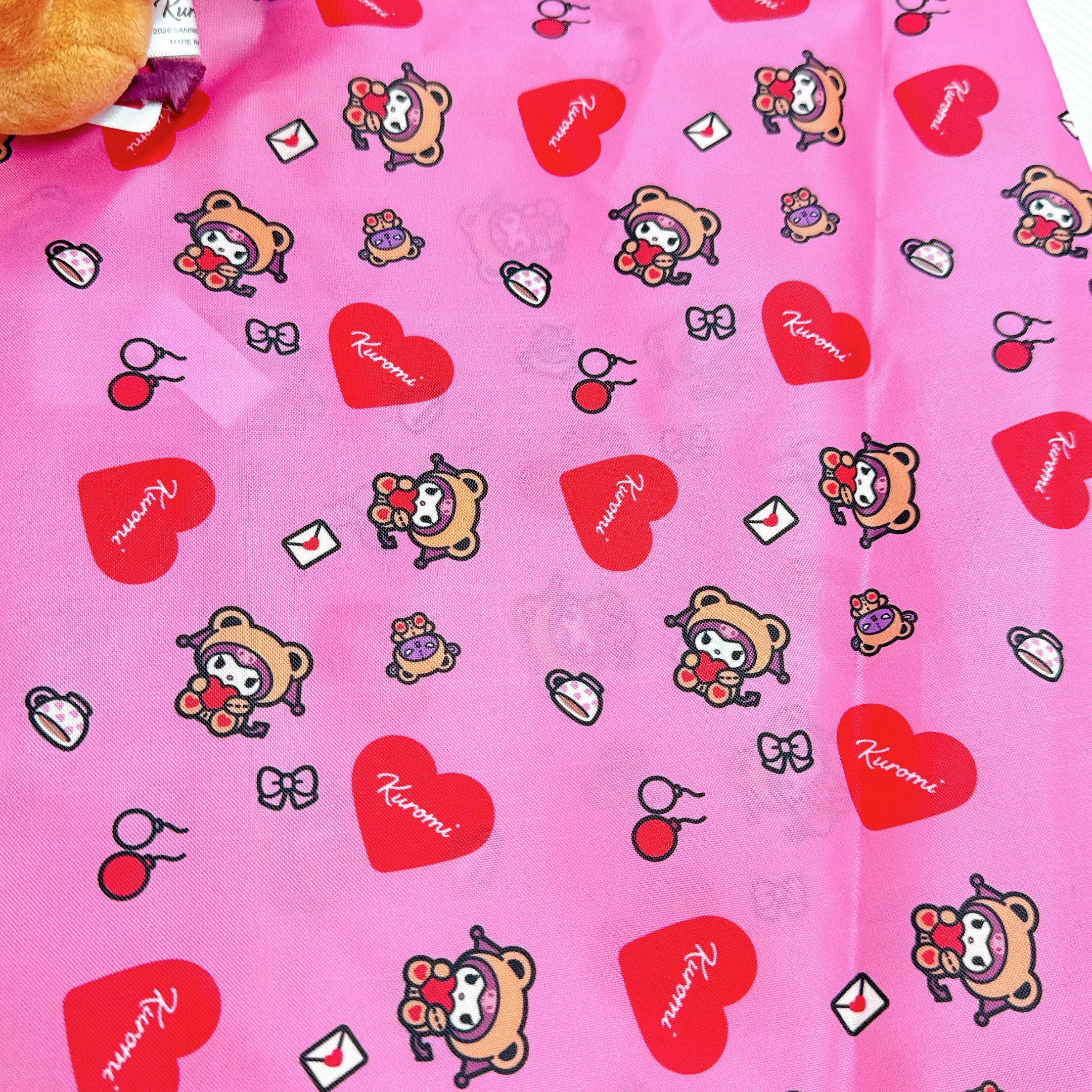 日本直送sanrio限定版熊仔系列環保袋/公仔掛飾/化妝袋