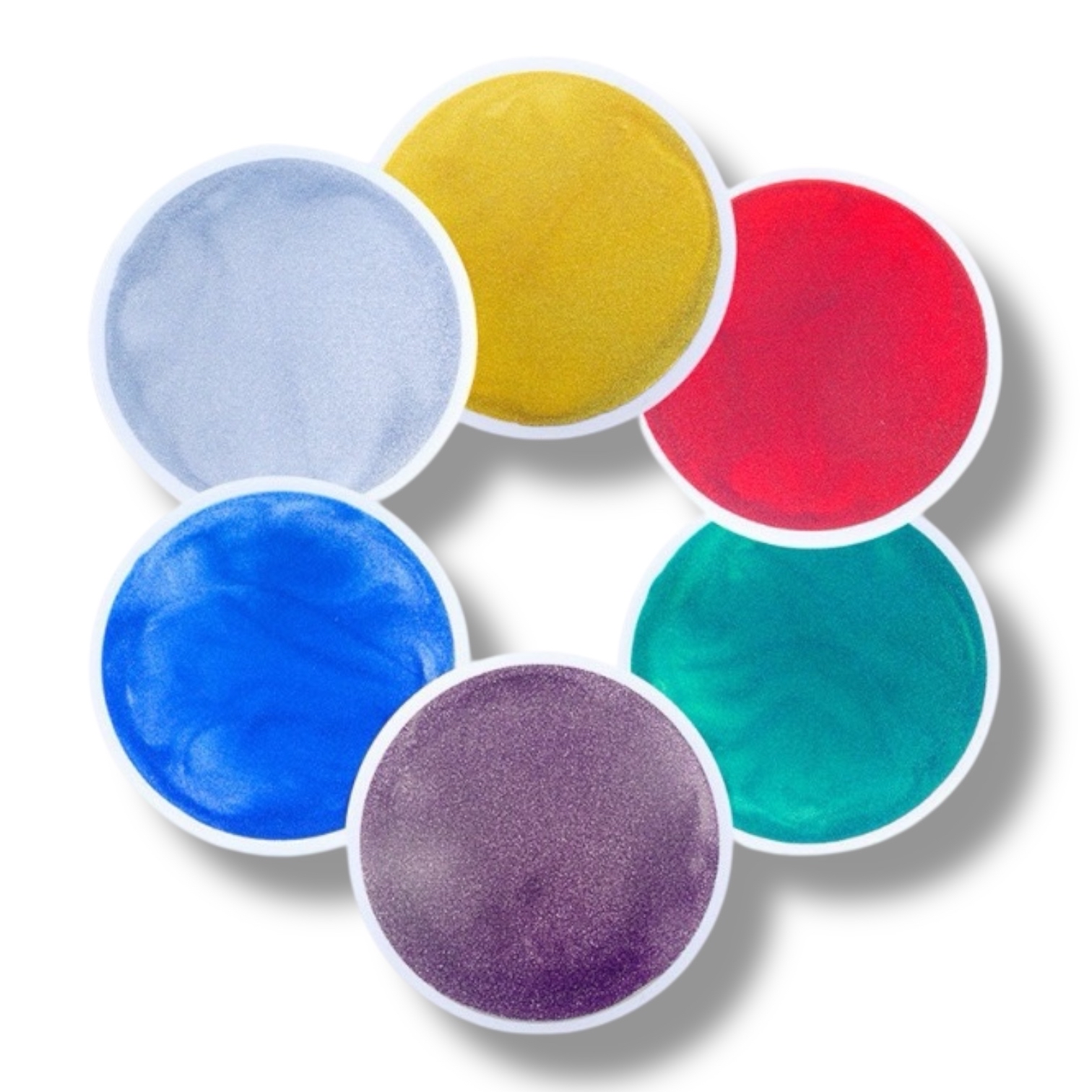 觸感顏色水墊（圓形金沙30cm) Sensory Floor Tile 